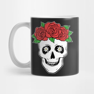 Mexican Skull Dia de los muertos Day of the dead Mug